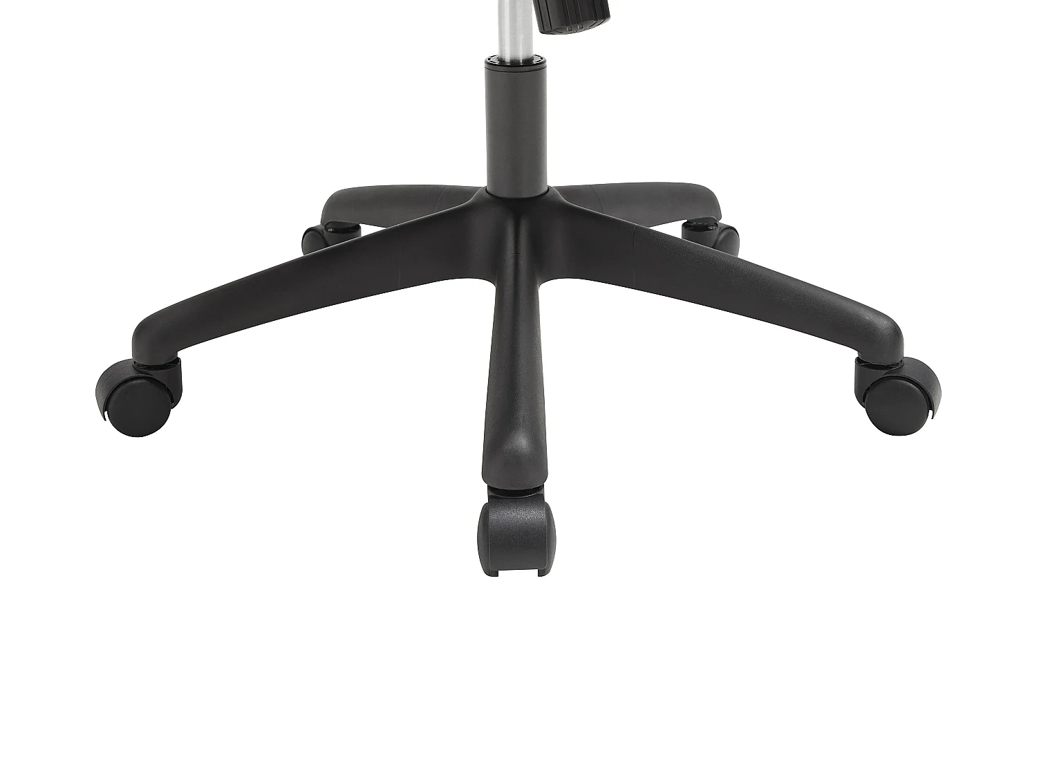 Fauteuil de bureau ergonomique avec têtière - Tissu - Noir - NIRANO
