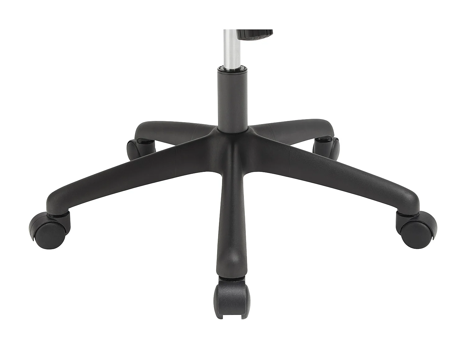 Fauteuil de bureau - Tissu - Noir - Hauteur réglable - LATYRA