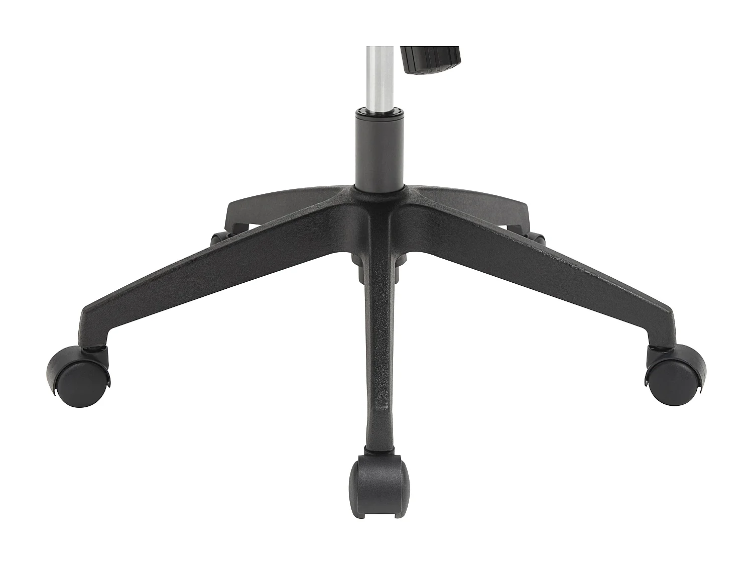 Fauteuil de bureau ergonomique avec têtière - Tissu - Noir - ZYLIRO