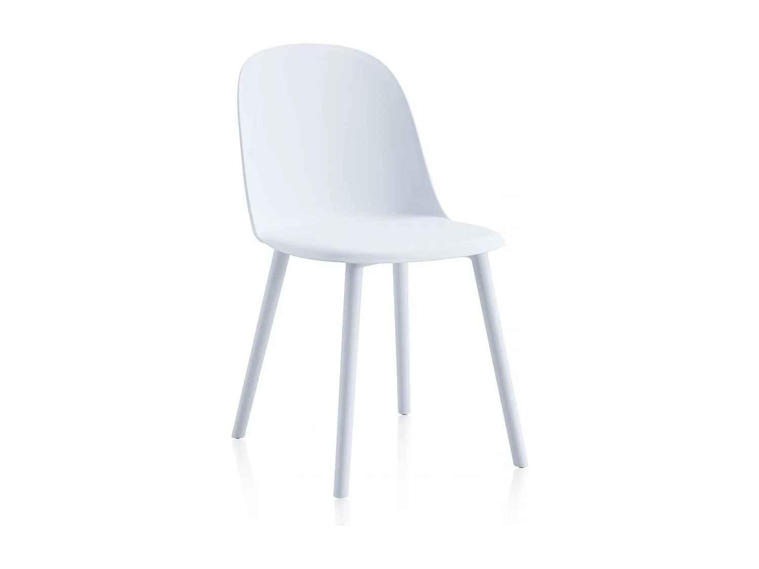 Conjunto de 4 cadeiras de jantar Sabra Blanco