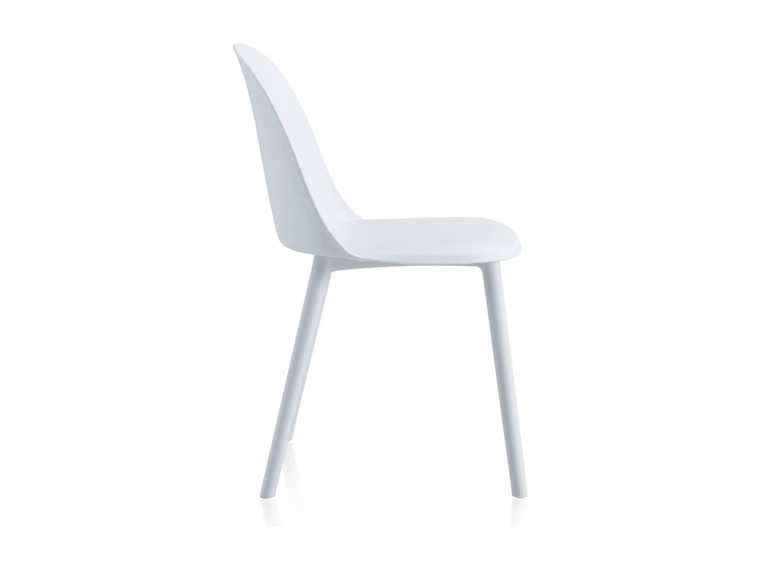 Conjunto de 4 cadeiras de jantar Sabra Blanco