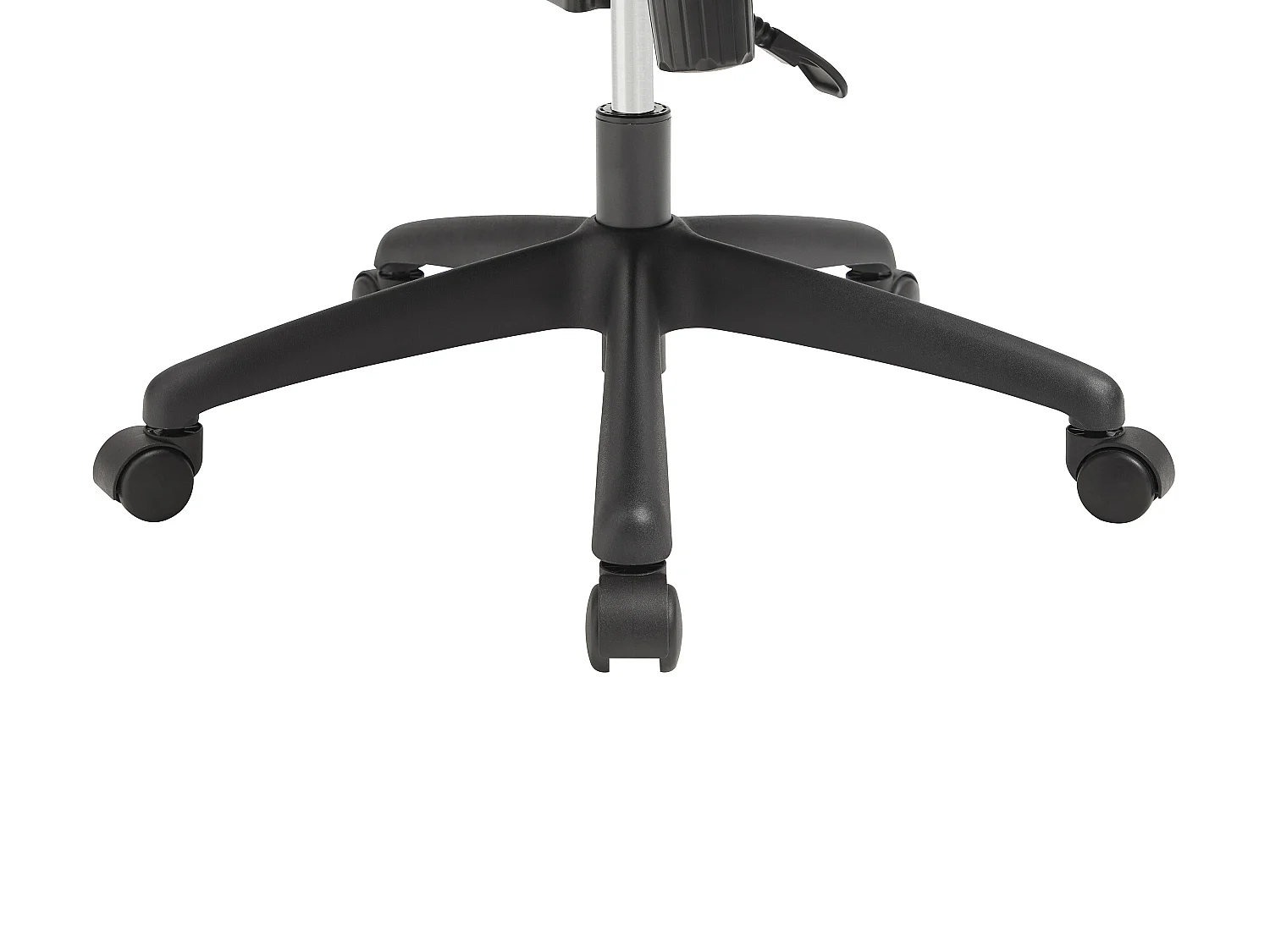 Fauteuil de bureau ergonomique avec têtière - Tissu - Noir - SORLITA
