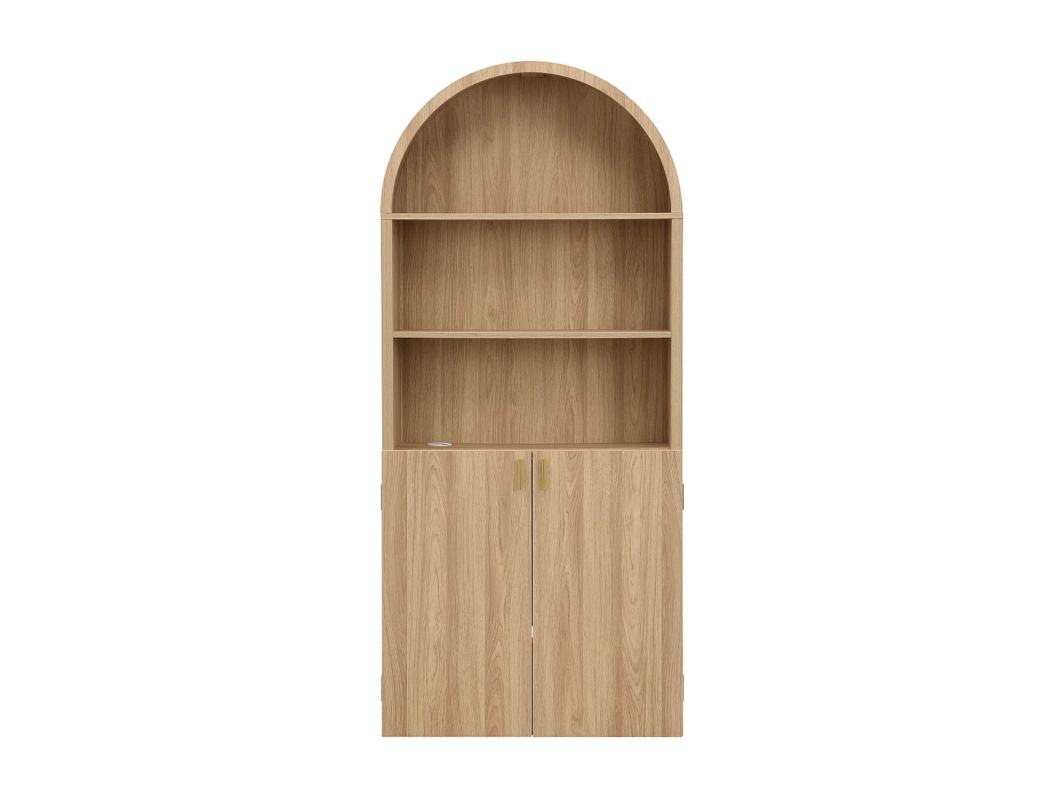 Bureau bibliothèque – Coloris : Naturel - LYMIAR