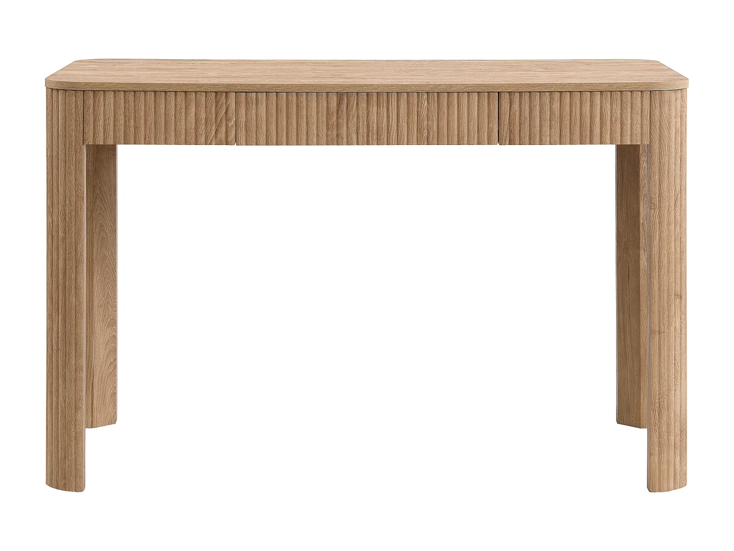Bureau avec 1 tiroir – Coloris : Naturel clair - VIRELYO