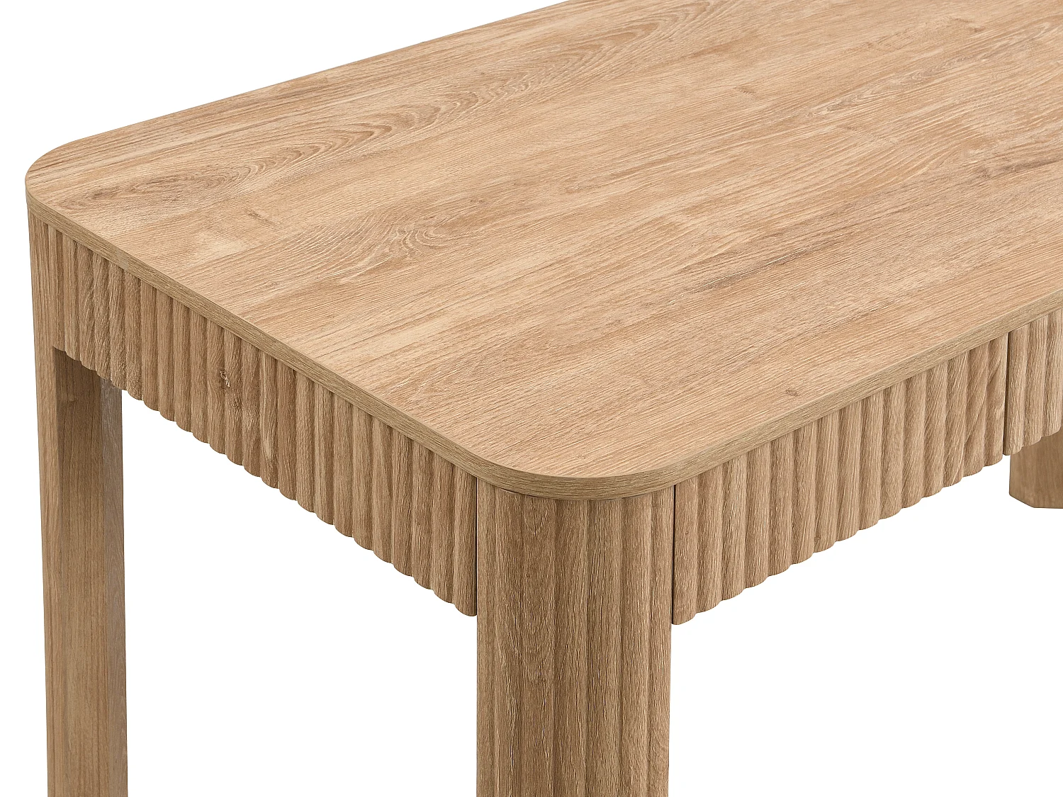 Bureau avec 1 tiroir – Coloris : Naturel clair - VIRELYO