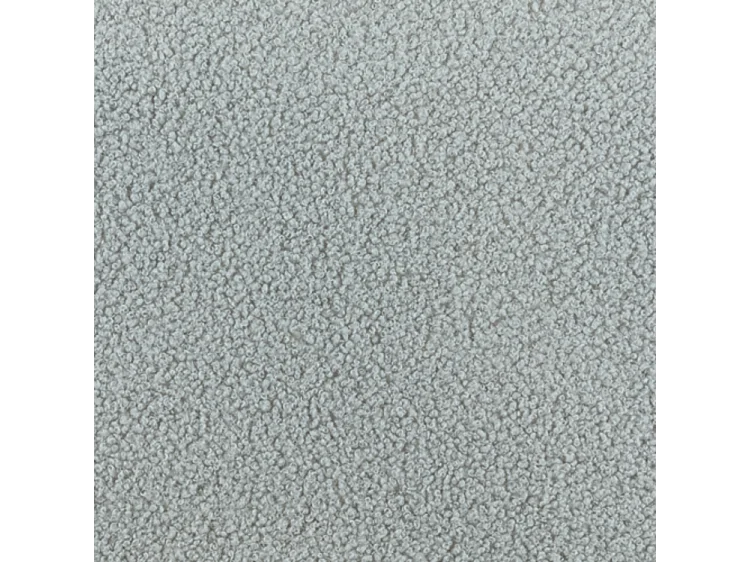 BESILIO Wolkenbed met opbergruimte en lattenbodem 160x200 Fluffy – gestoffeerd bed van bouclé-/teddystof, dikke schuimvulling – Lichtgrijs