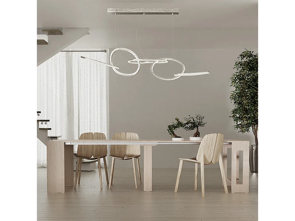 LAURA – Konsolentisch, 51,6 cm tief / 3 m lang – für 12 Personen