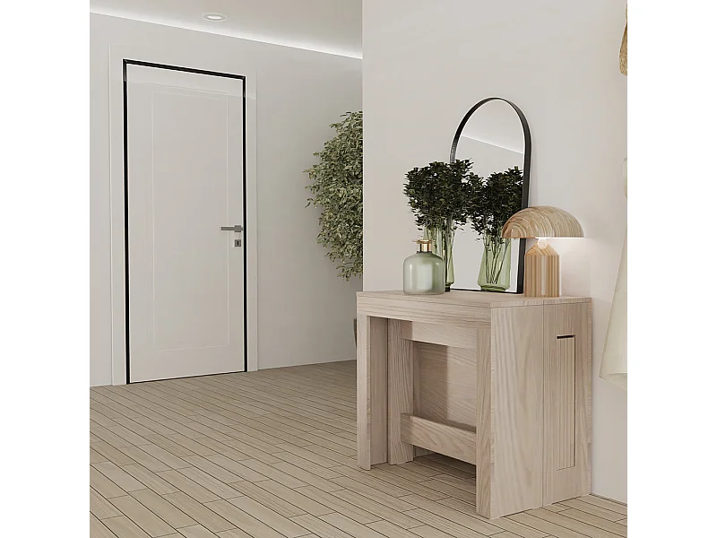 LAURA – Konsolentisch, 51,6 cm tief / 3 m lang – für 12 Personen