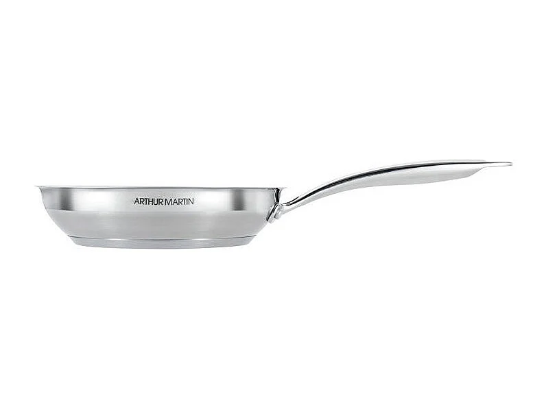 Poêle Grand Chef ARTHUR MARTIN Ø20 cm Inox 18/10 Tous Feux Induction Ergonomique Durable