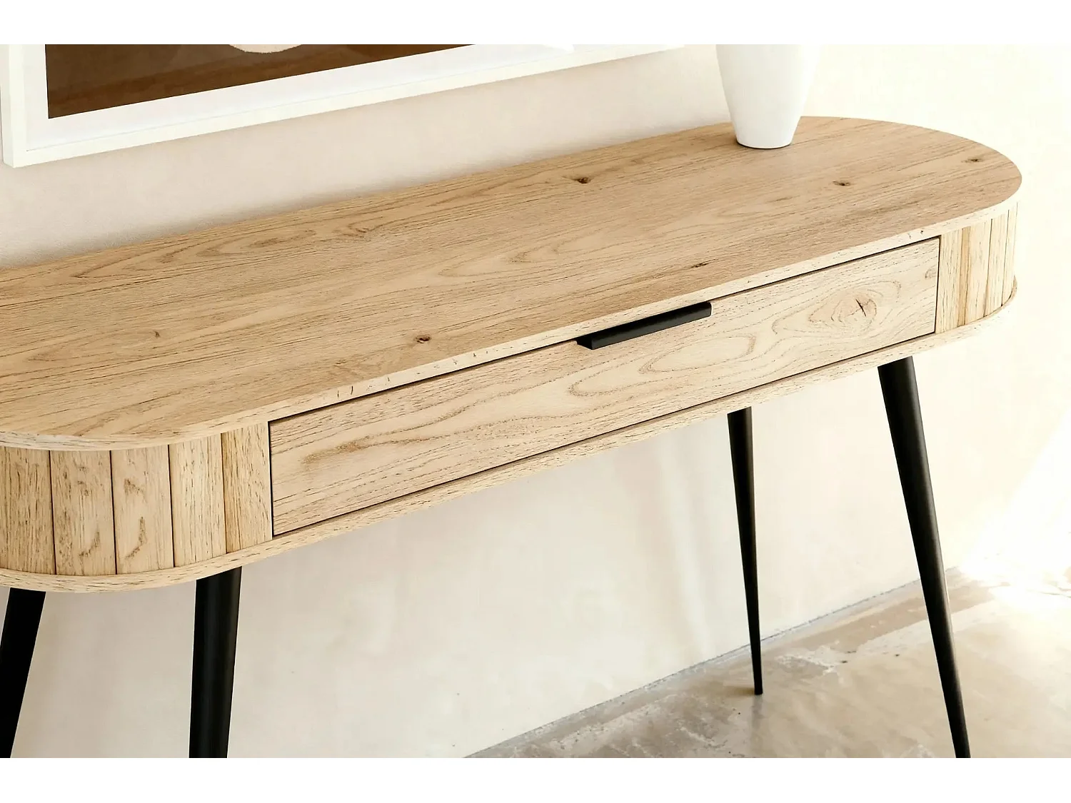 LEIA - Bureau en chêne cremona 120cm