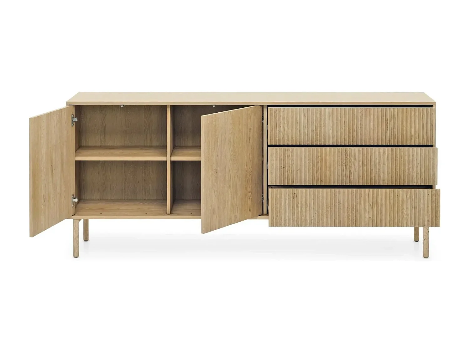 LORELLA - Buffet en chêne cremona 187cm