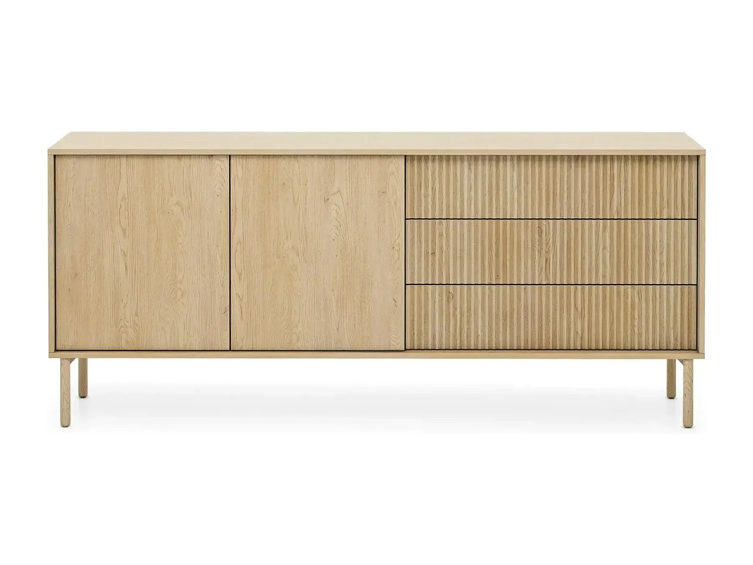 LORELLA - Buffet en chêne cremona 187cm