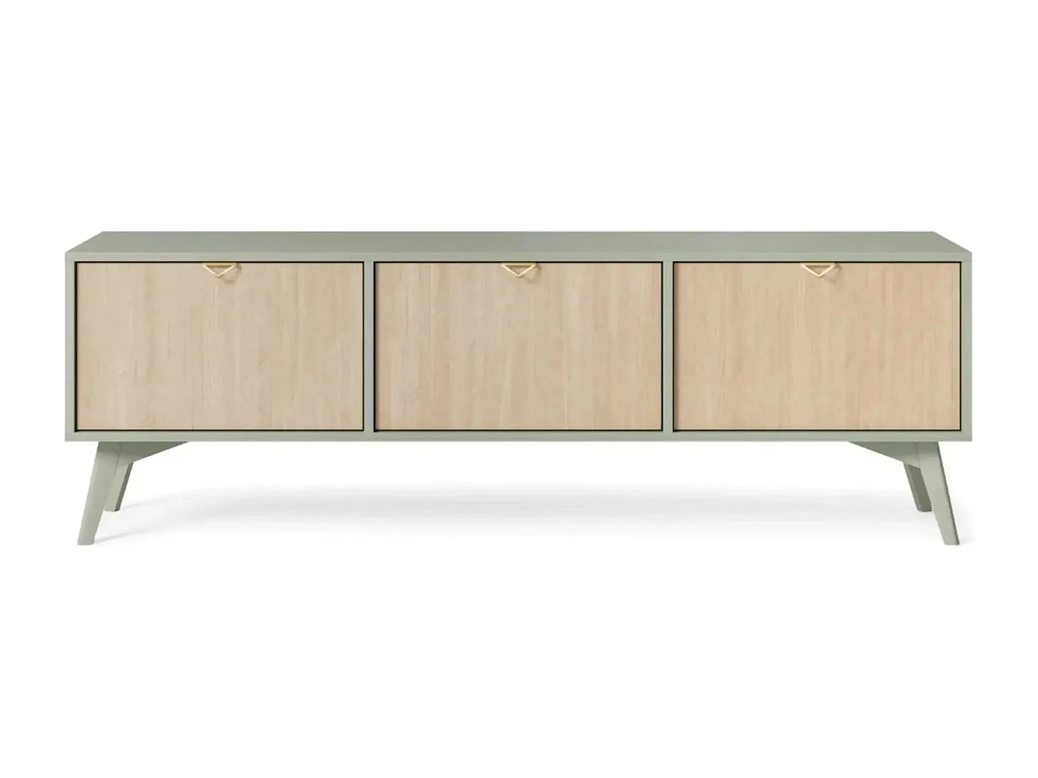 FANNIE - Meuble TV 3 portes - Vert