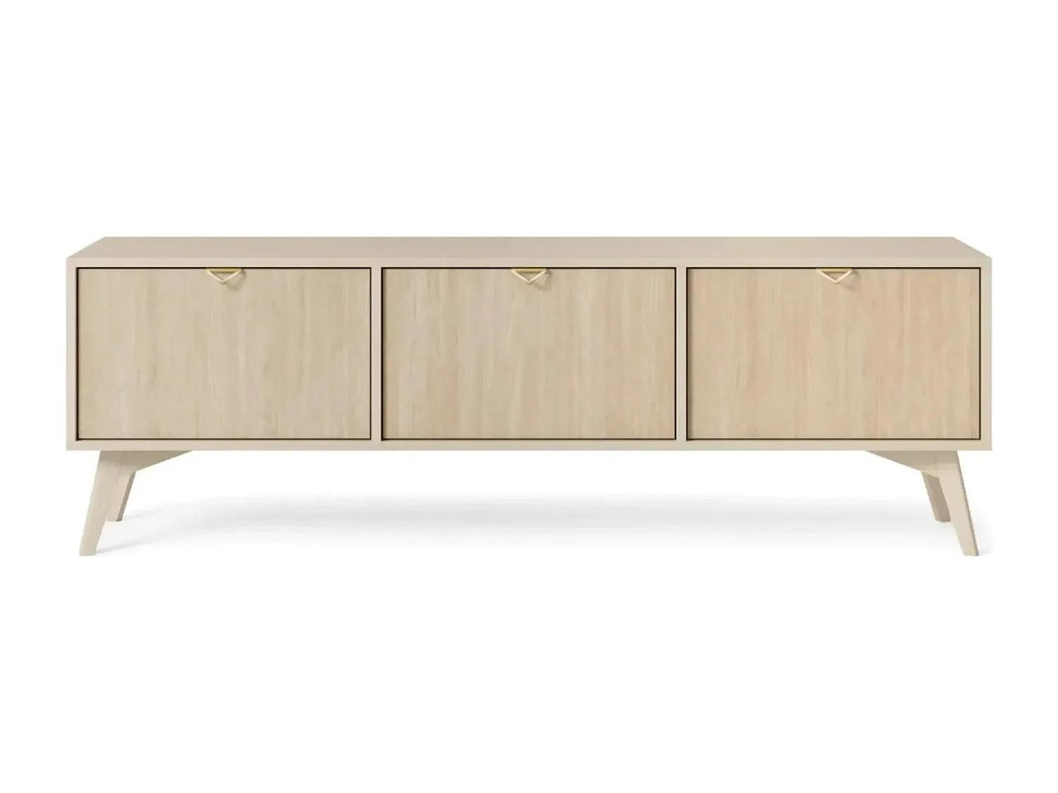 FANNIE - Meuble TV 3 portes - Beige