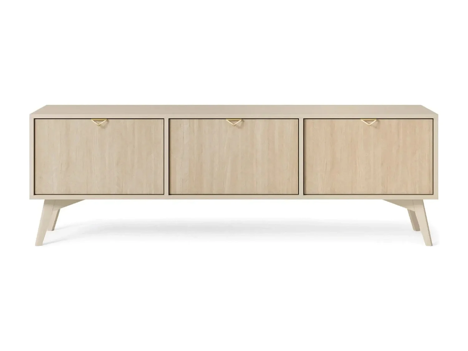 FANNIE - Meuble TV 3 portes - Beige