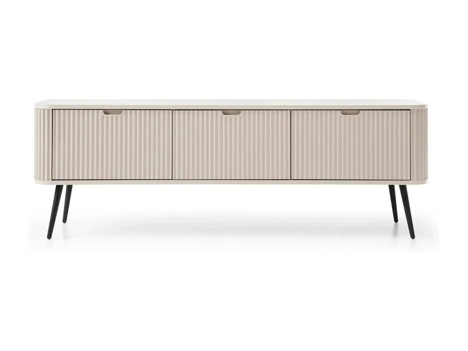 DIANA - Meuble TV 3 portes170cm - Biege