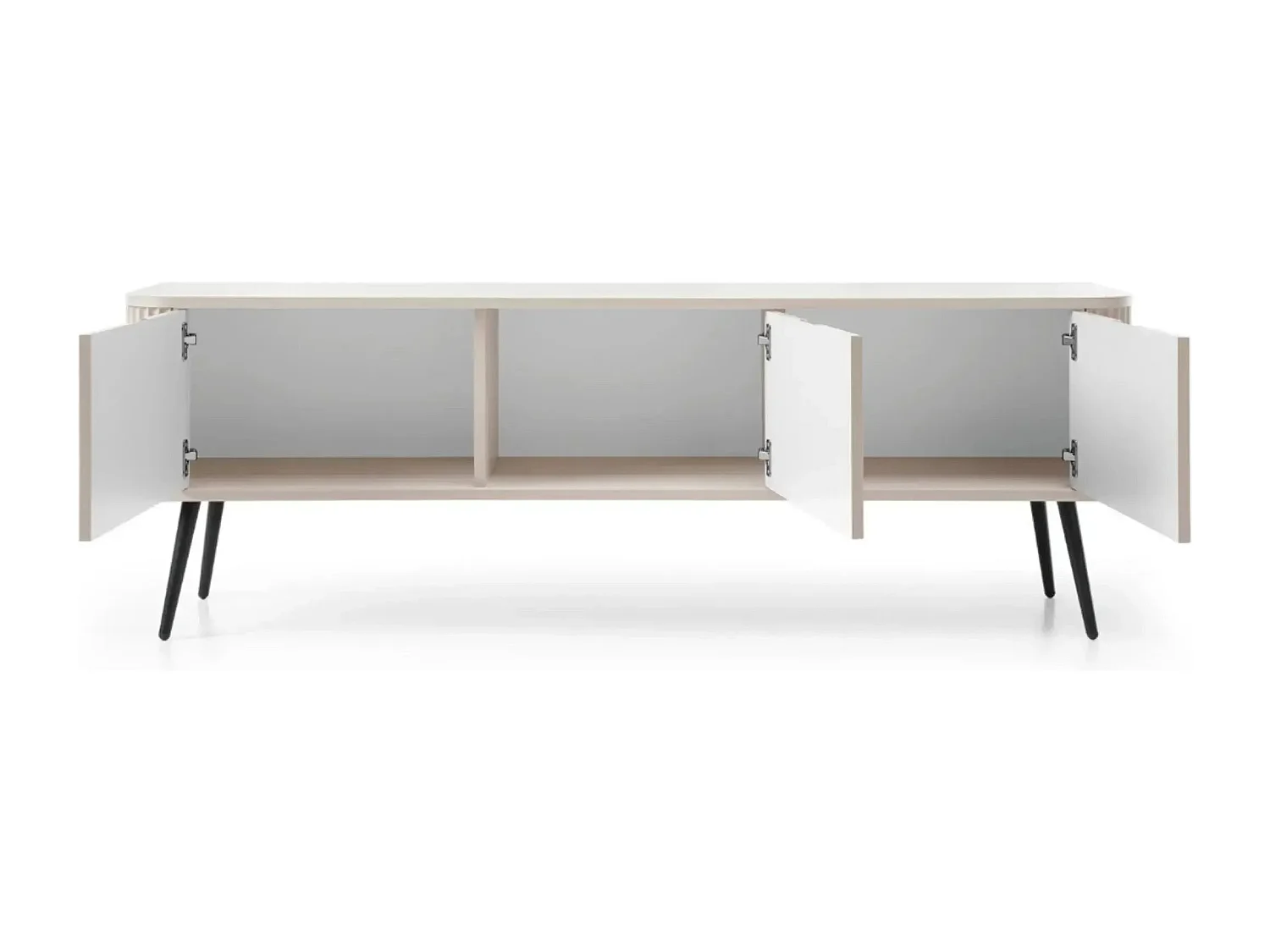 DIANA - Meuble TV 3 portes170cm - Biege
