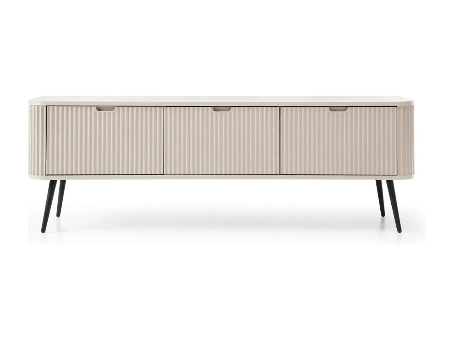 DIANA - Meuble TV 3 portes170cm - Biege