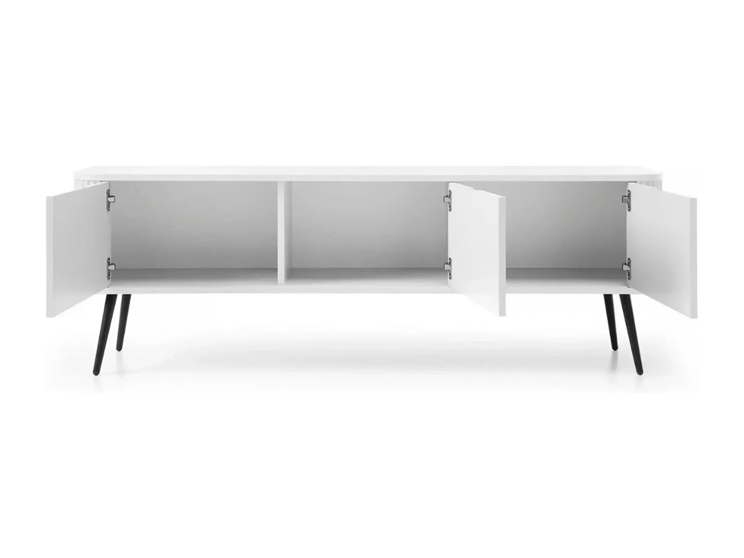DIANA - Meuble TV 3 portes 170cm - Blanc