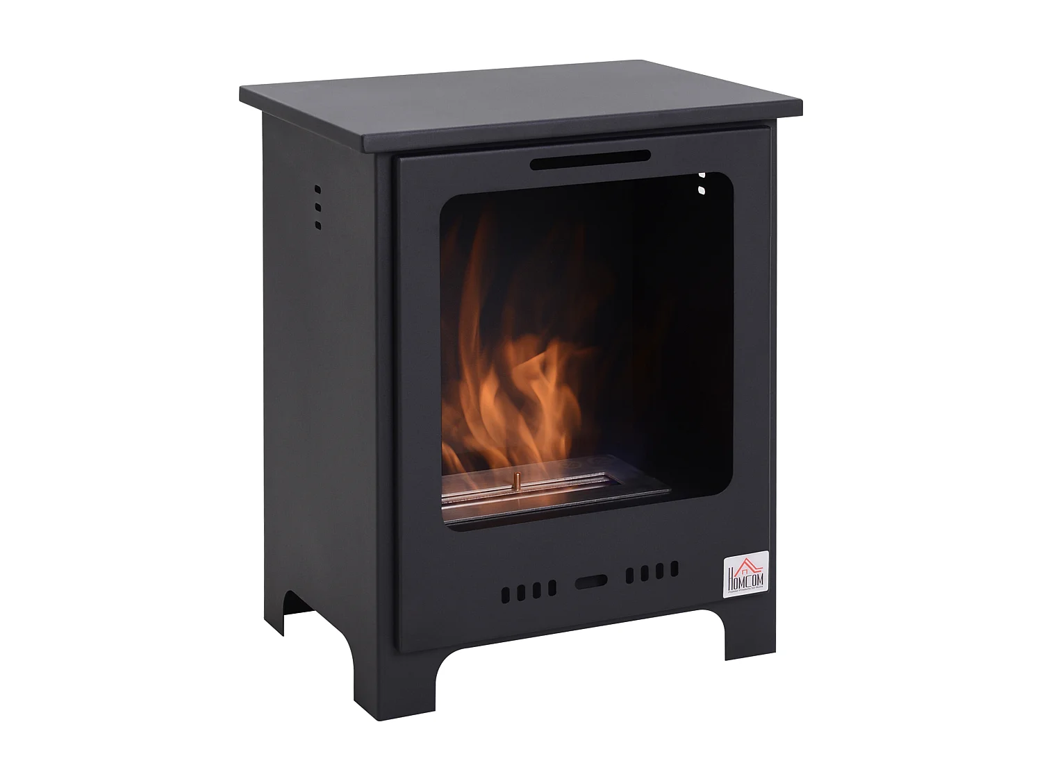 EasyComfort Caminetto a Bioetanolo Più Efficiente ed Ambientale Capacità Massima Combustile 0.9 Litri per una Fiamma fino a 3 Ore