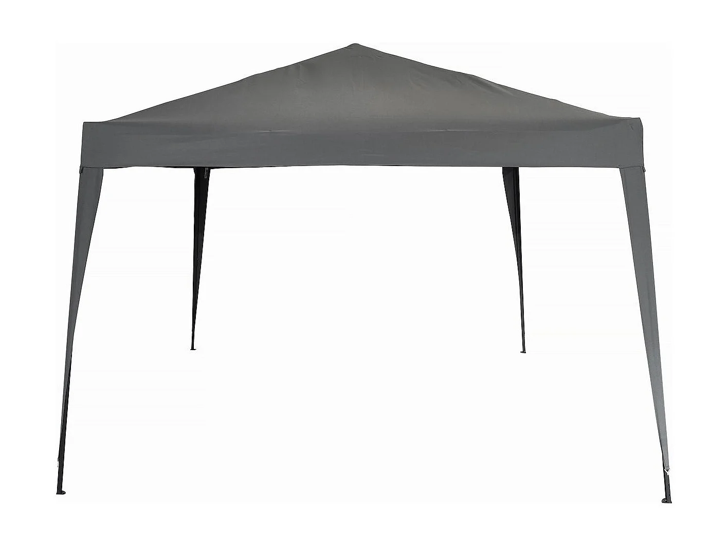 Tonnelle de jardin pliante "Svetlana 3" - 9 m² - 3 x 3 m - Gris