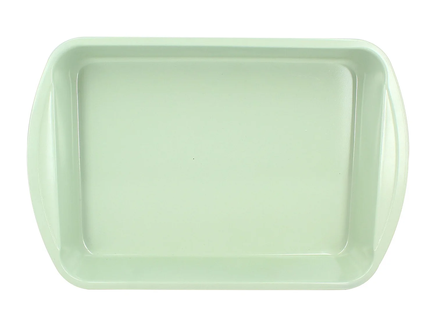 Menastyl - Plat A Four Colorama 45x30cm En Acier Carbone Celadon