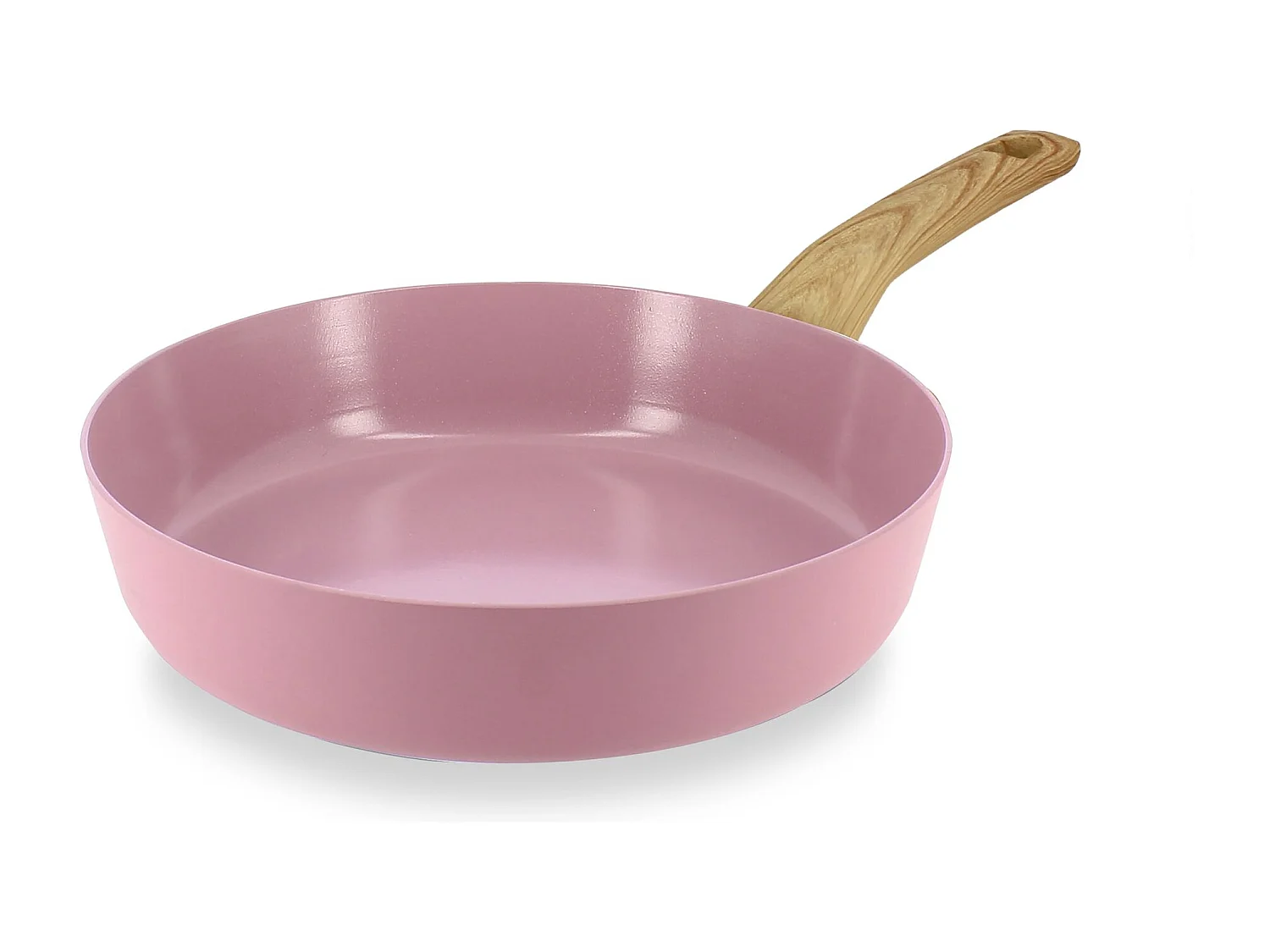 Menastyl - Poele Colorama 24cm En Aluminium Recyclé Lilas Induction