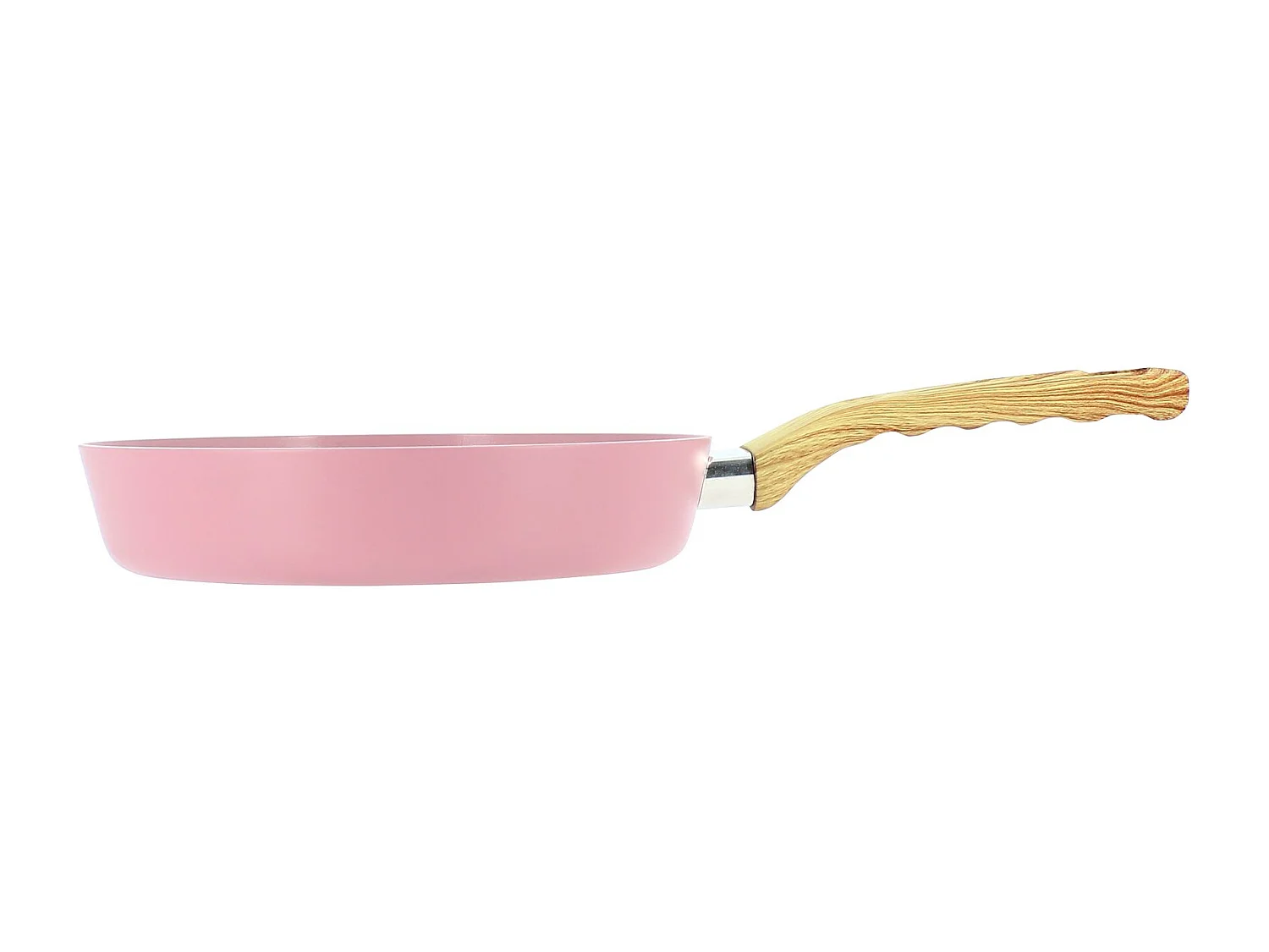 Menastyl - Poele Colorama 24cm En Aluminium Recyclé Lilas Induction