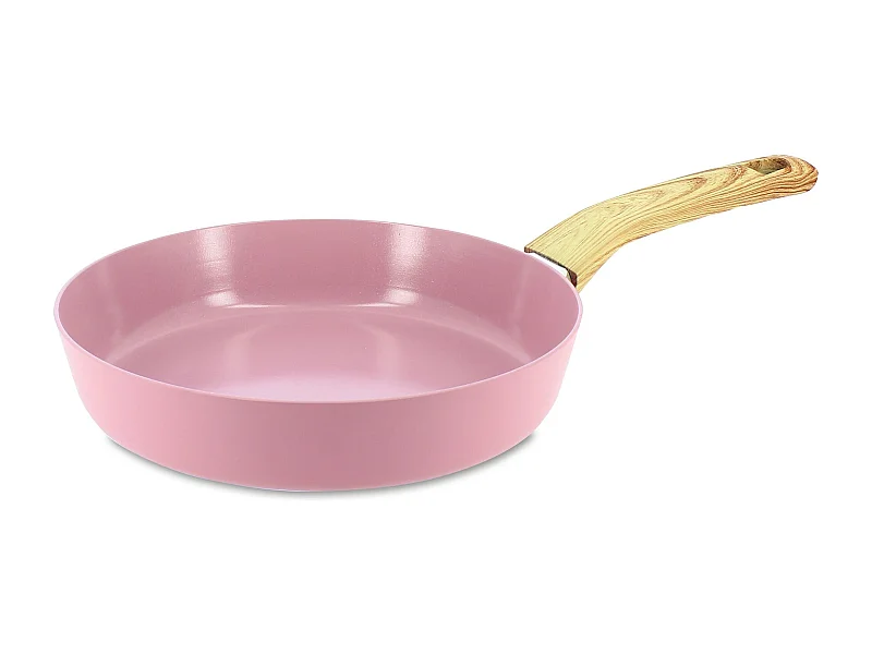 Menastyl - Poele Colorama 24cm En Aluminium Recycle Lilas Induction