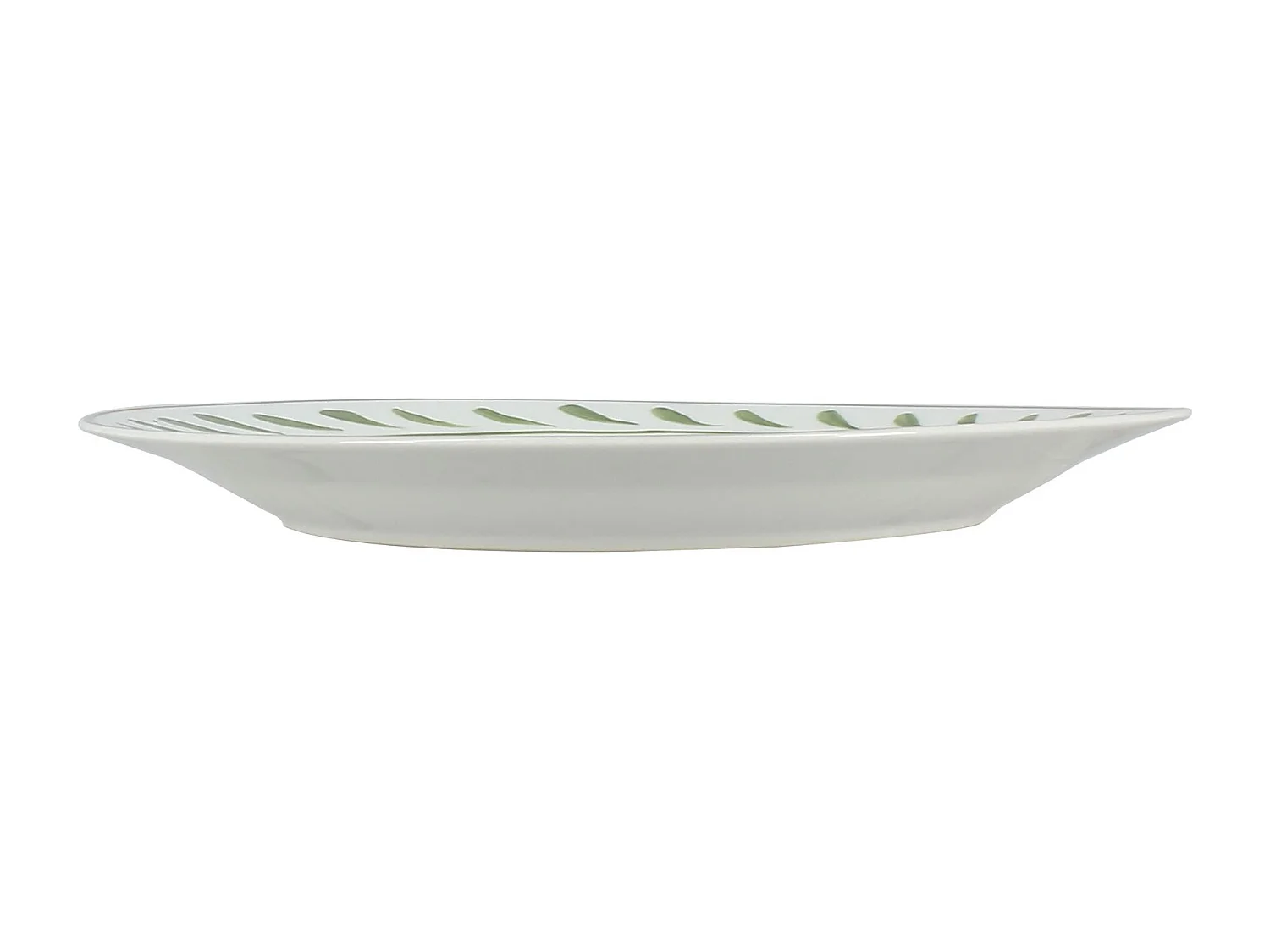Novastyl - Lot 6 Assiettes Plates Lemon 26.5cm En Porcelaine