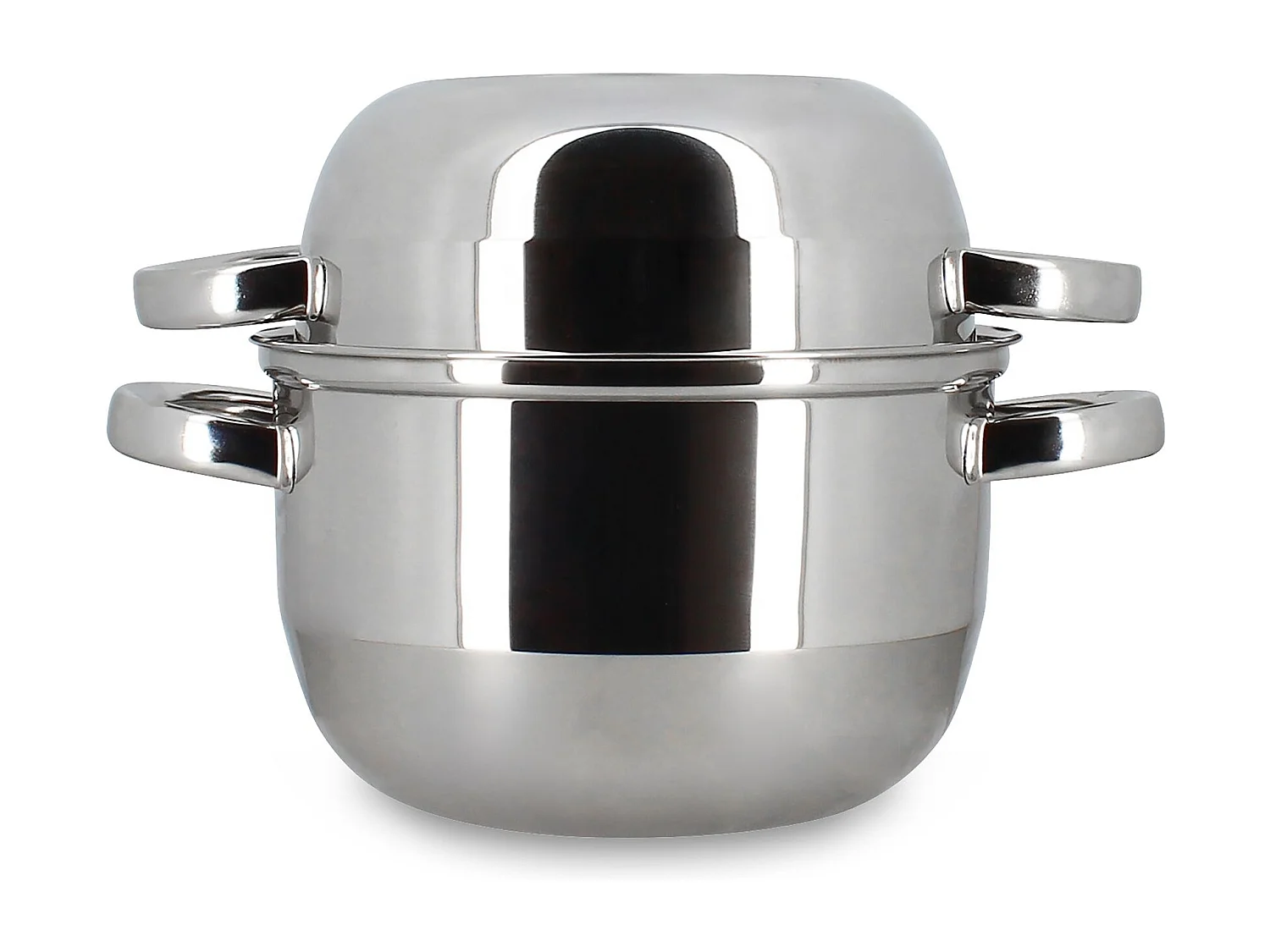 Menastyl - Marmite A Moules 2.7l En Acier Inoxydable