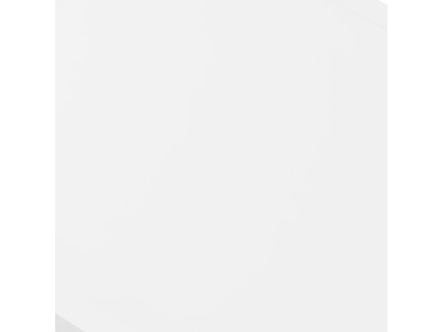 Meuble lave linge 124cm avec plateau et vasque arrondie - sans miroir - 3 tiroirs - blanc - CRUZ