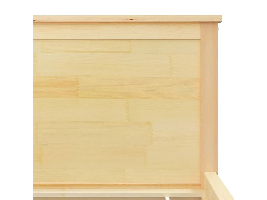 Massivholzbett ohne Matratze 120x200 cm Kiefernholz