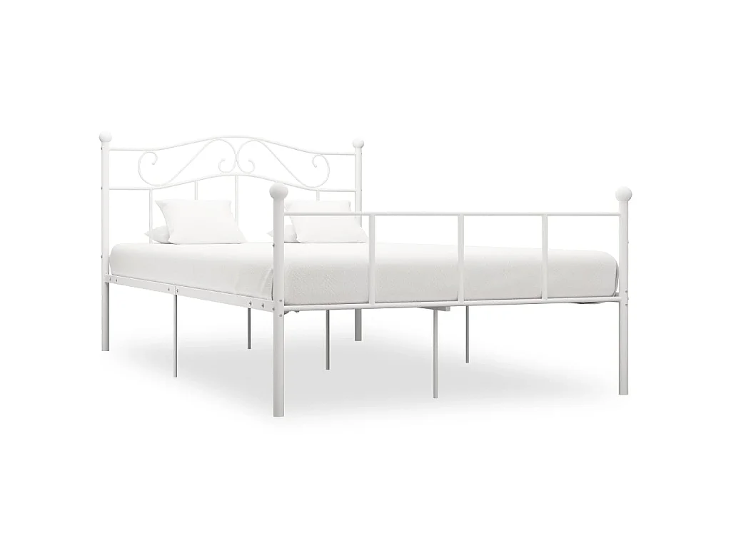 Giroletto Bianco in Metallo 160x200 cm