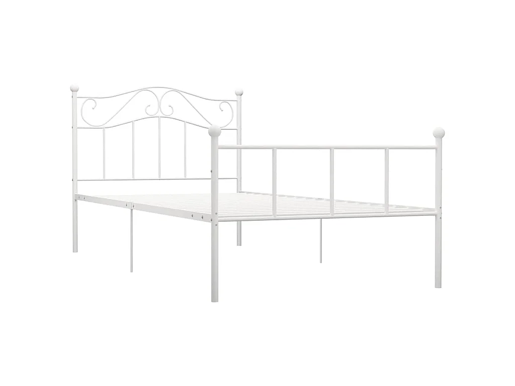Giroletto Bianco in Metallo 100x200 cm