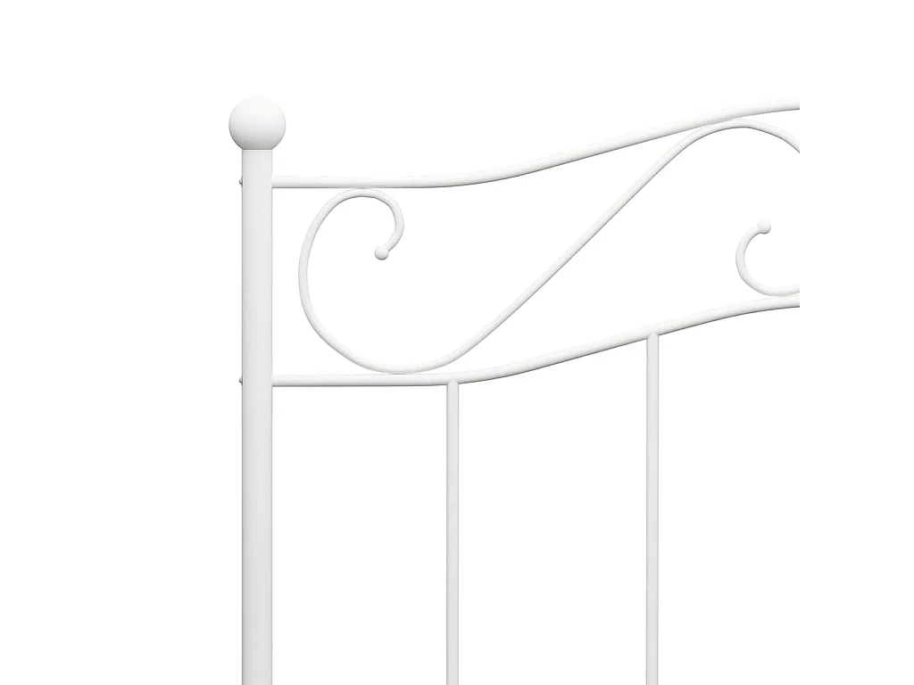 Giroletto Bianco in Metallo 100x200 cm