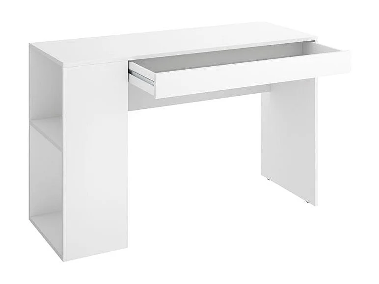 Conjunto de dormitorio Bito Pack cabecero + mesita + escritorio blanco