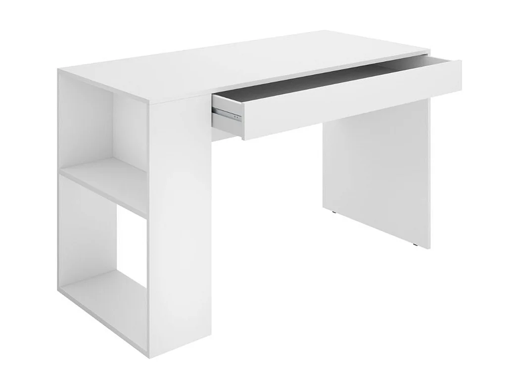 Conjunto de dormitorio Lion Pack 1 cabecero + mesita + escritorio + armario natural/blanco