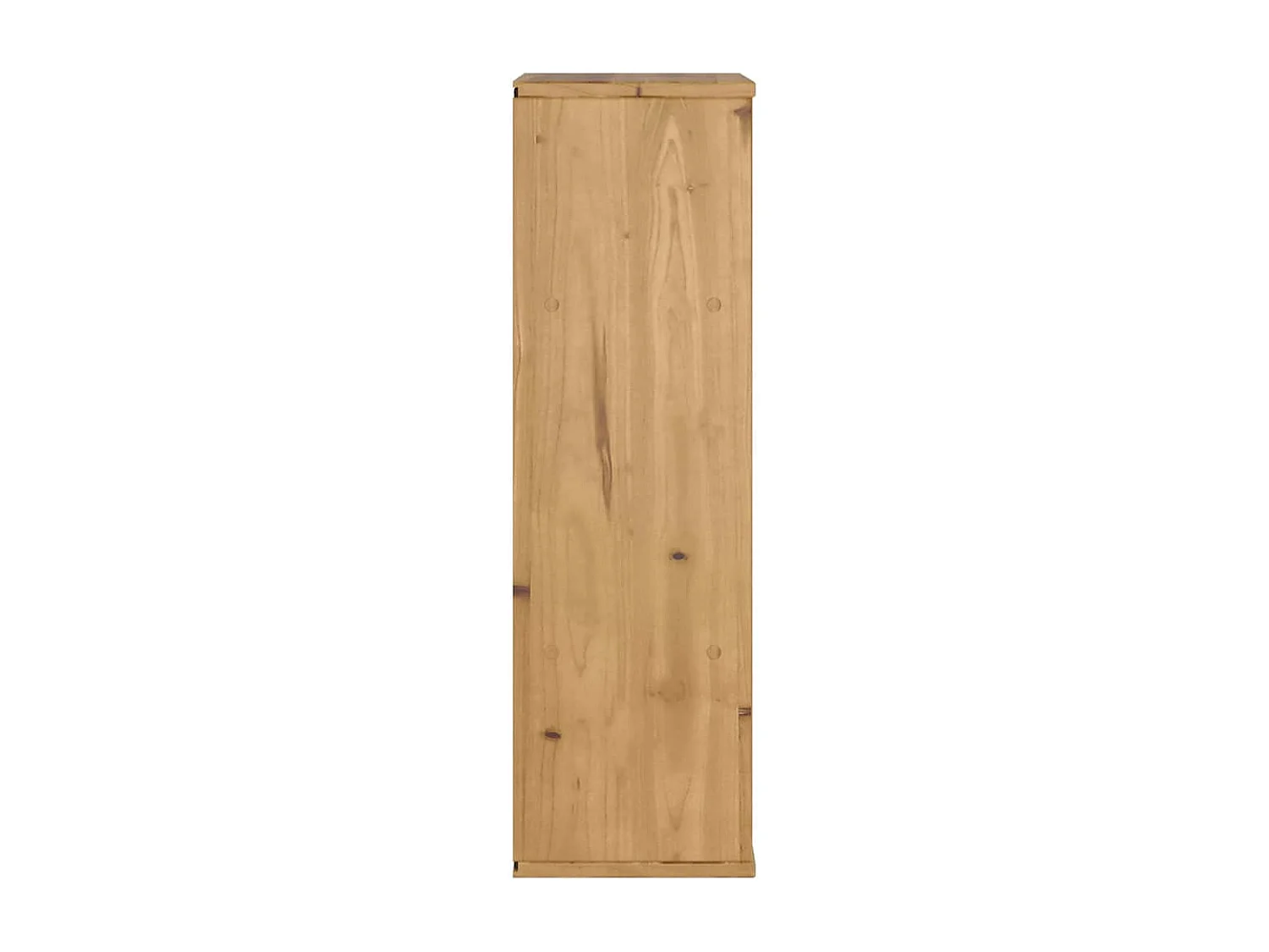 Bijzetkast met lade ODDA 40x24x79 cm massief grenenhout