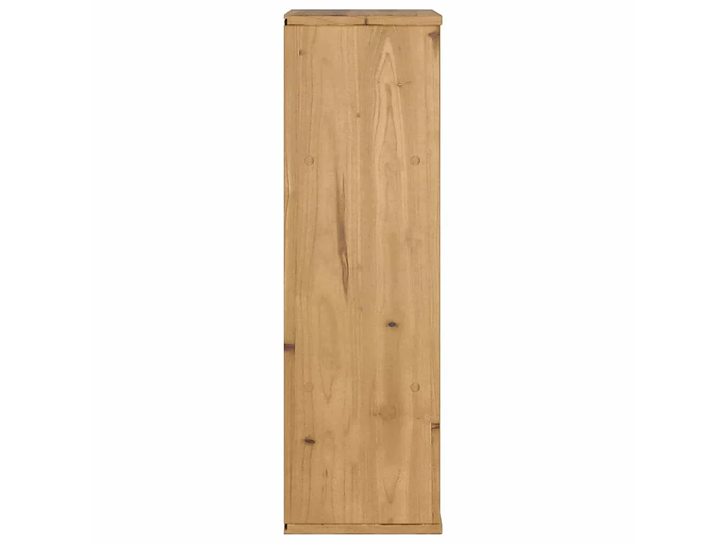 Armoire latérale avec tiroir ODDA 40x24x79 cm bois massif pin