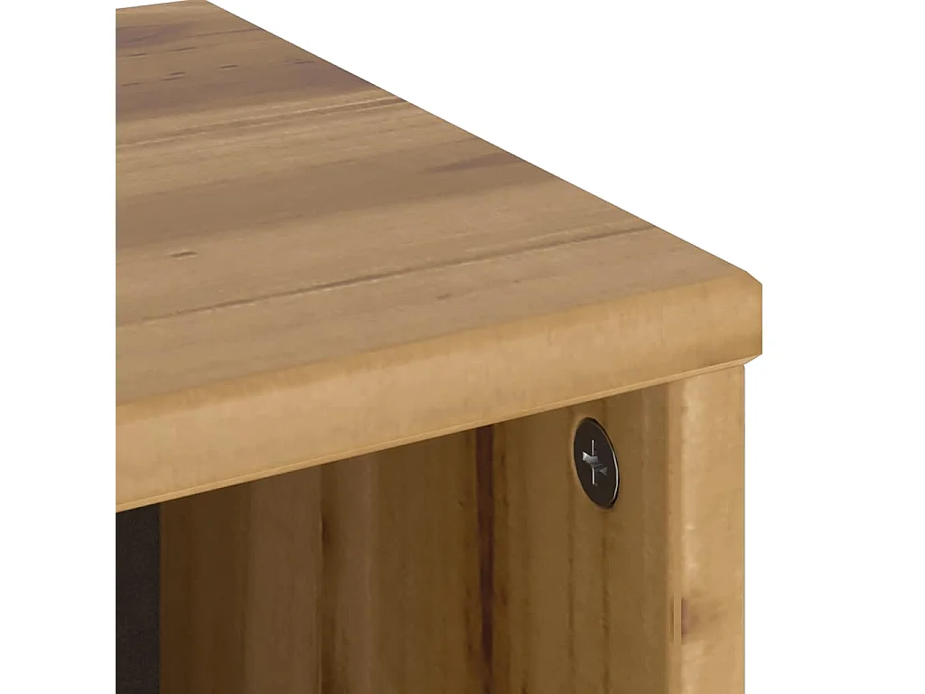 Bijzetkast ODDA 40x24x79 cm massief grenenhout