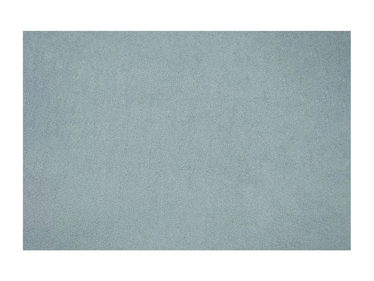 Lit 90x200cm avec tête de lit lignes velours et sommier kit Gris bleuté - Hauteur totale : 29cm