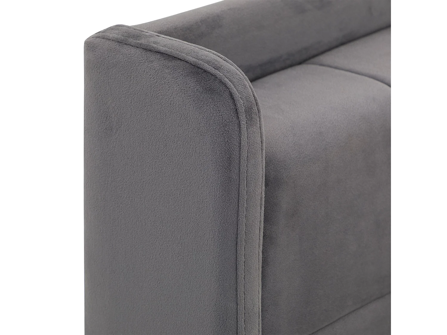 Lit Coffre YARO rembourré, Lit Double avec Rangement 160x200 cm, Gris Foncé, Sommier à Lattes Inclus, Tête de Lit en Tissu