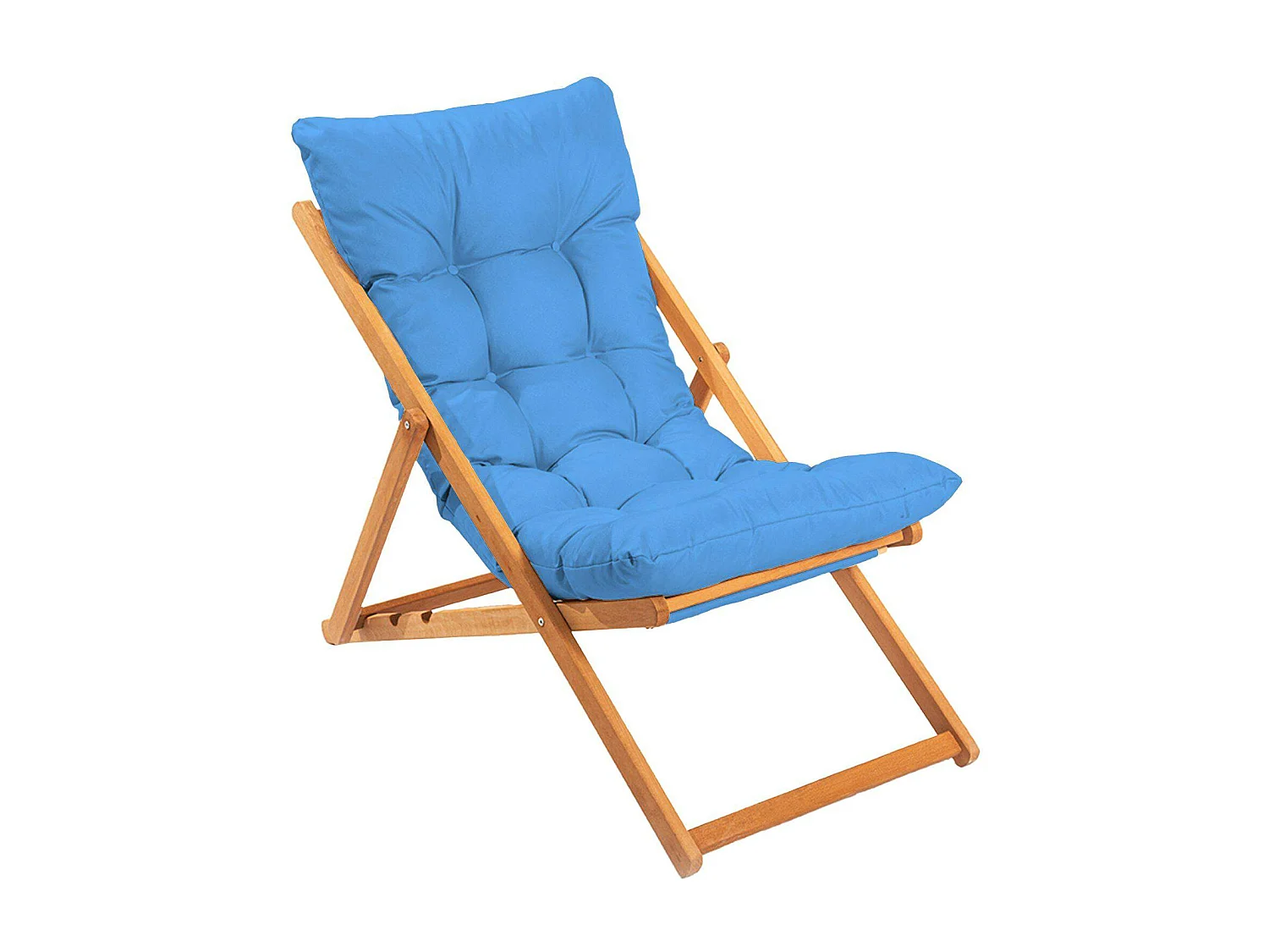 Chilienne bleue confort - pliante, inclinable SORA