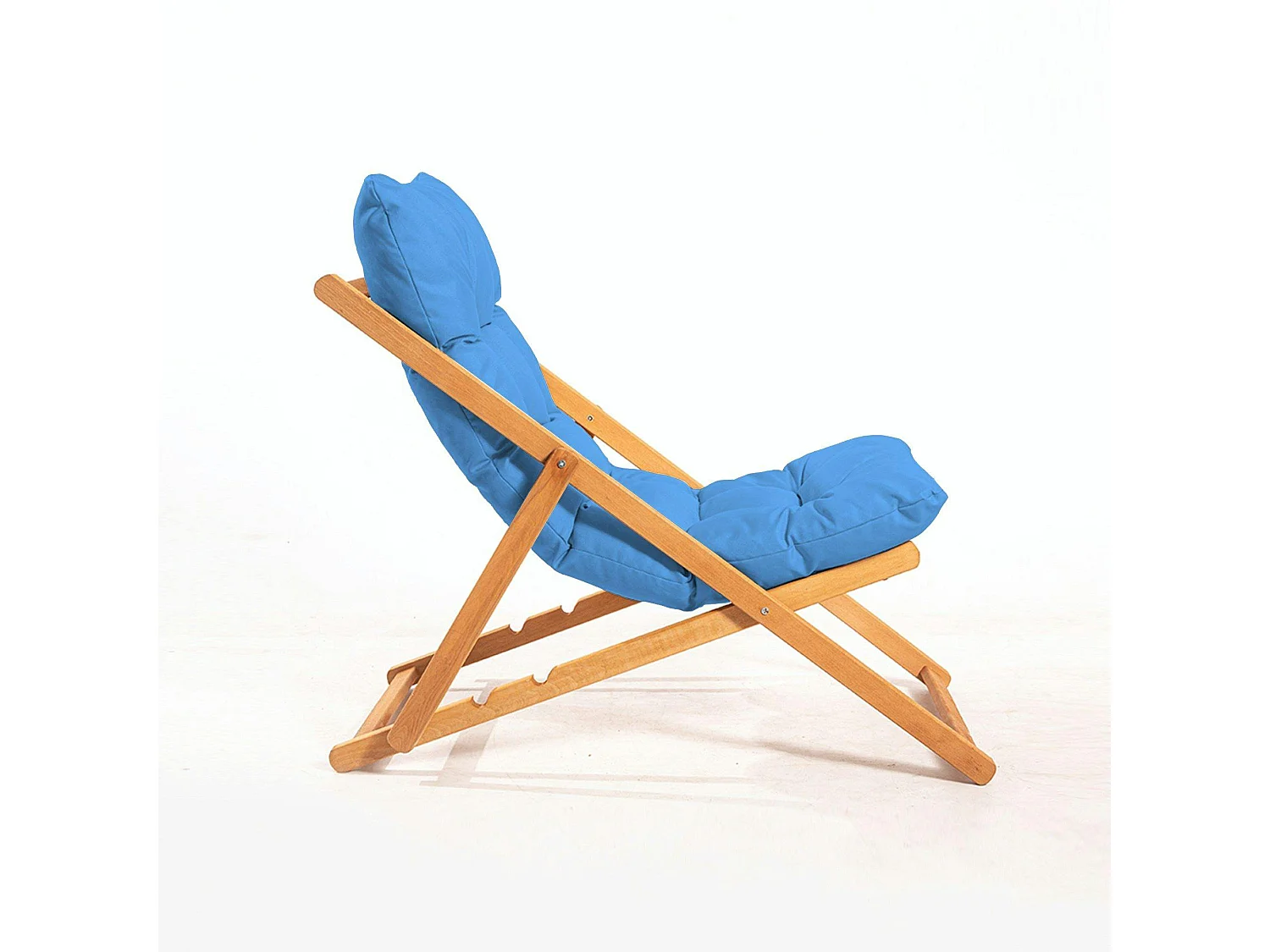 Chilienne bleue confort - pliante, inclinable SORA