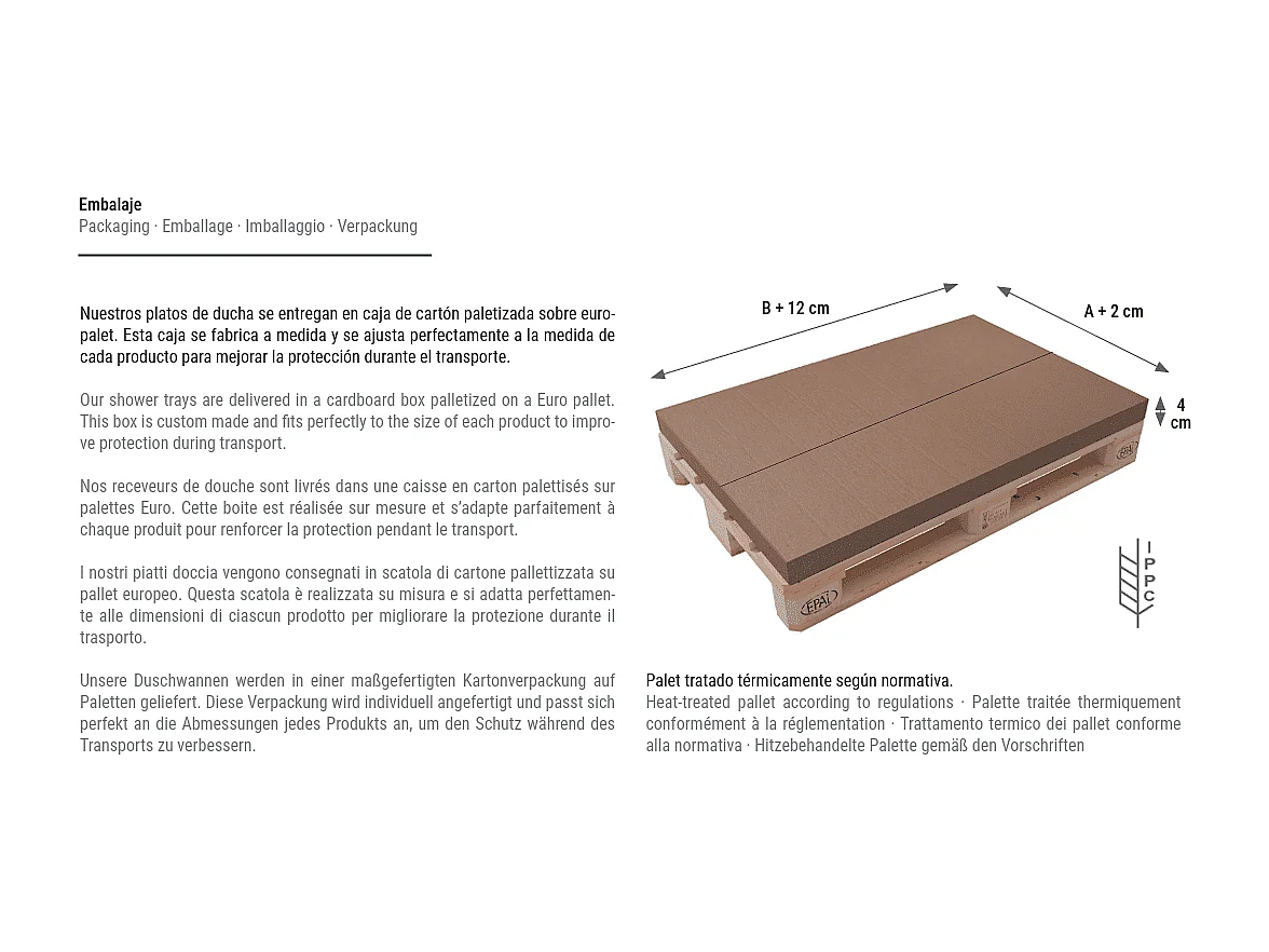 Receveur de douche 90 x 90 cm extra plat noir en résine minérale SARIN Couleur du receveur