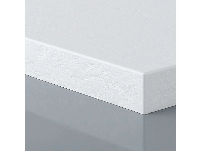 Plato de ducha resina SARIN blanco  70x150 cm rejilla acero inox.