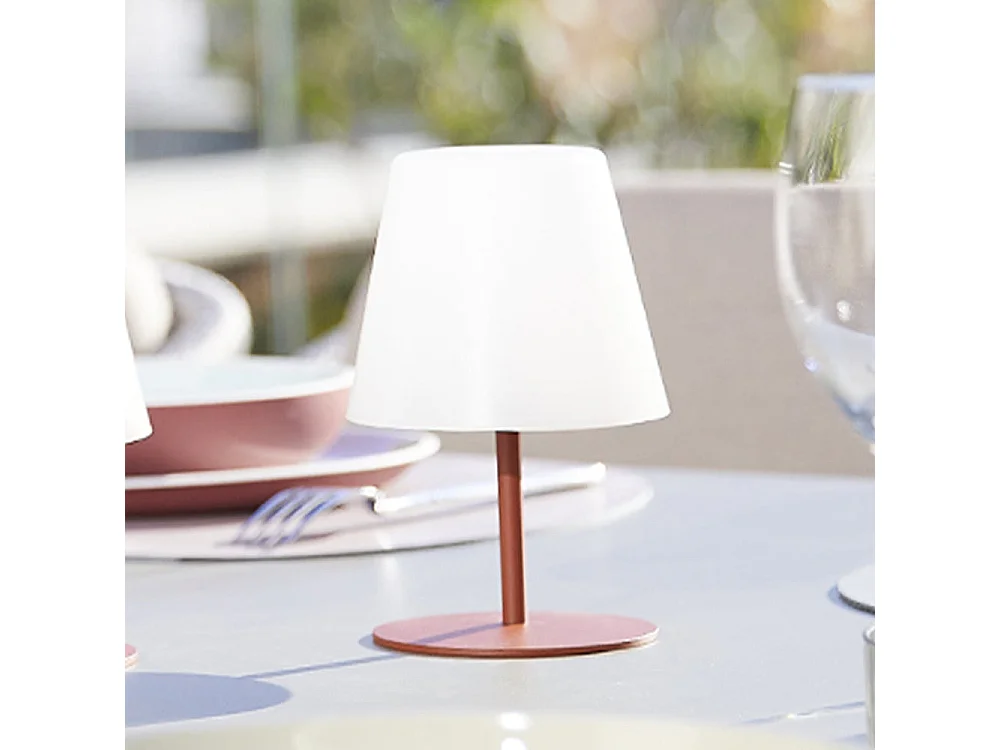 Lampe de table TWINS Terracotta H16cm