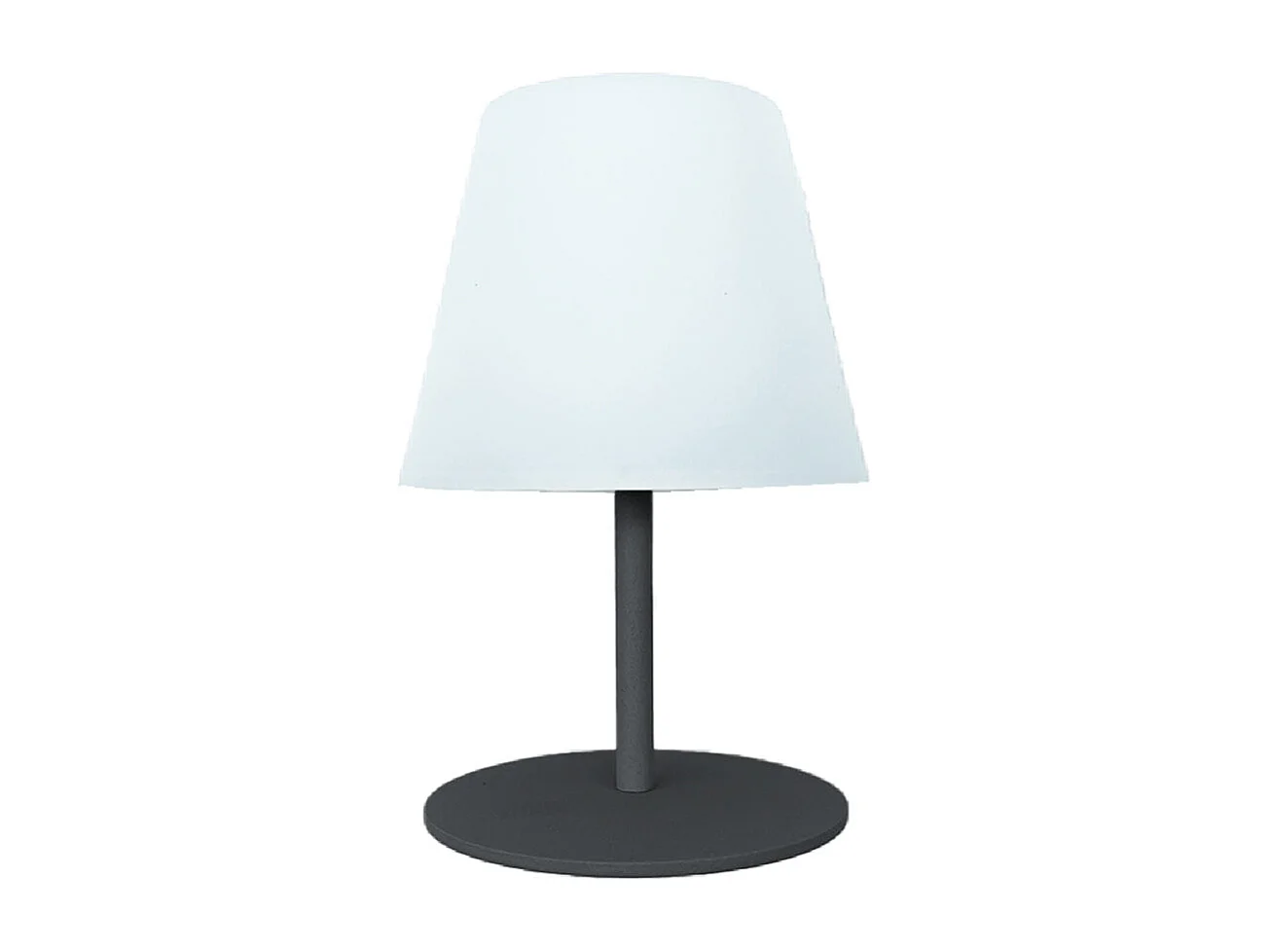Lampe de table sans fil TWINS Gris H16cm