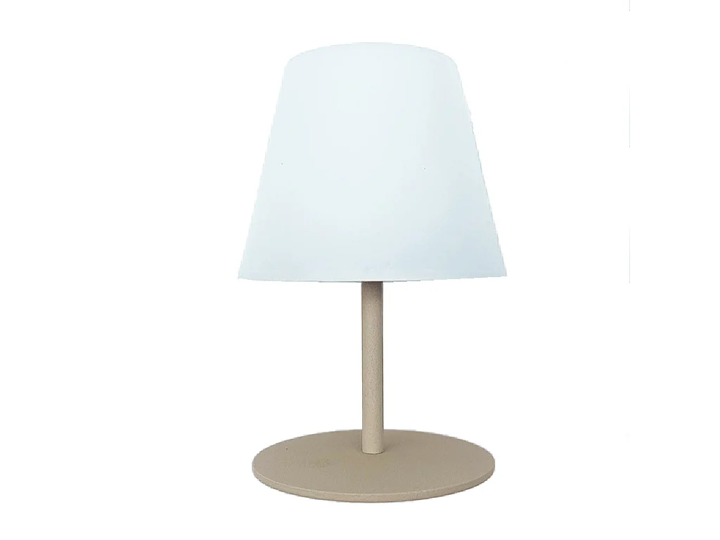 Lampe de table sans fil TWINS Sable H16cm